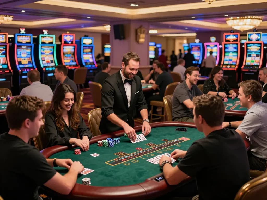 Engage in thrilling blackjack games at this luxurious casino featuring giường bệnh nhân-inspired comfort and ambiance.
