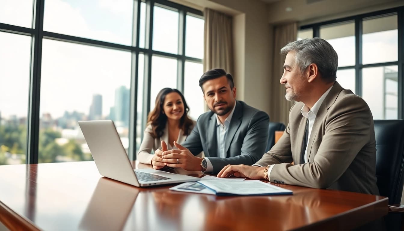 Independent wealth management firm San Antonio providing personalized financial advice in a professional setting.