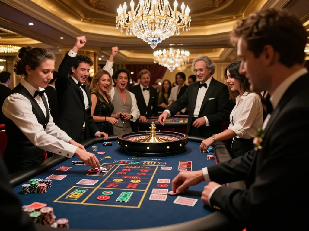 Experience the thrill of the giường bệnh nhân at the roulette table with vibrant energy and detailed gameplay.