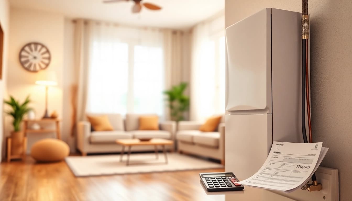 Explore financing for heating options in a welcoming home setting with a professional appearance.