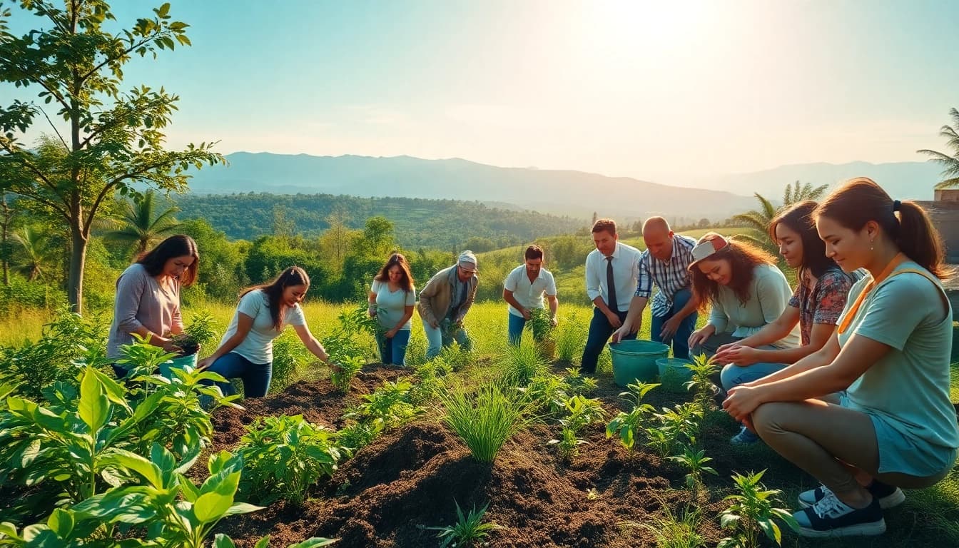 Sustainable community activities prominently featured on https://www.unsustainablemagazine.com, showcasing eco-friendly practices.