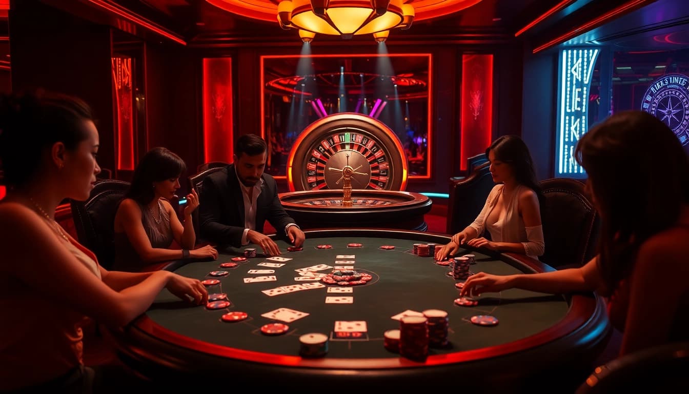 Engage with casino excitement and sex ai through interactive gameplay in a luxurious setting.