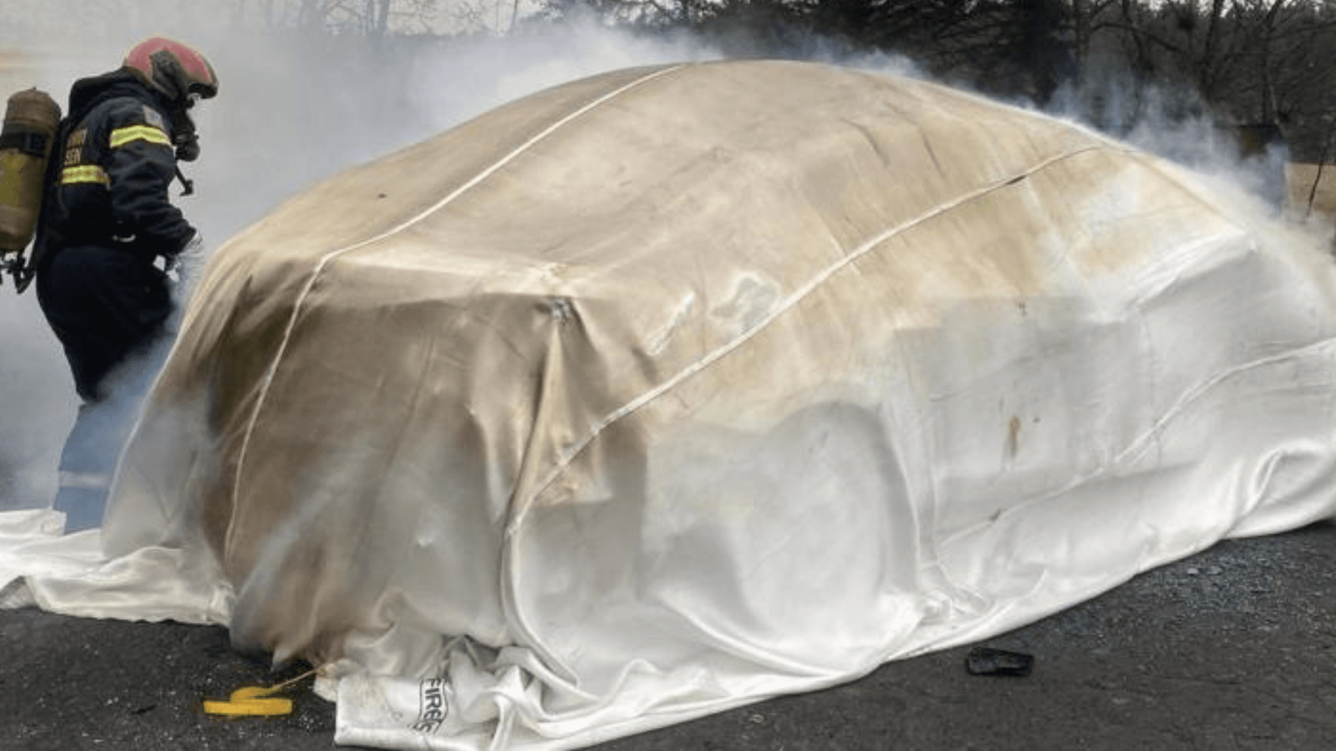 Silicone Car Fire Blanket for Automotive Safety Solutions