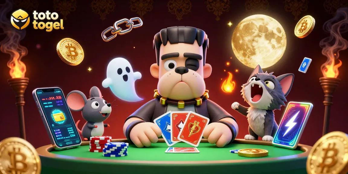 Permainan toto togel yang seru dan mengasyikkan dengan karakter monster dan elemen kasino