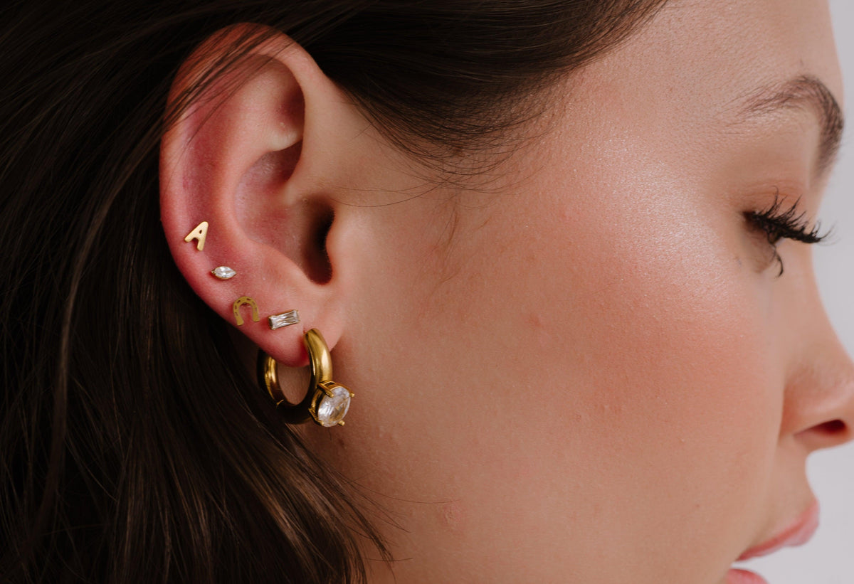 Real Gold Cartilage Piercings UK Made for Comfort and Shine