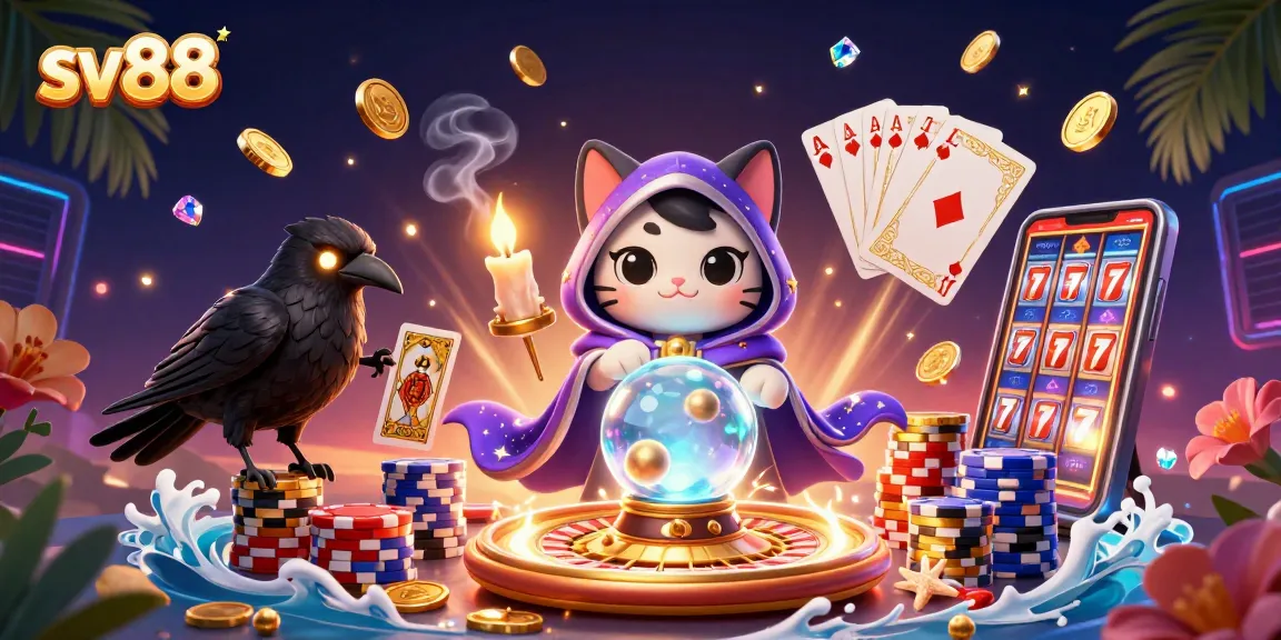 Experience sv88 excitement with dynamic casino elements and vibrant characters in a thrilling 3D scene.