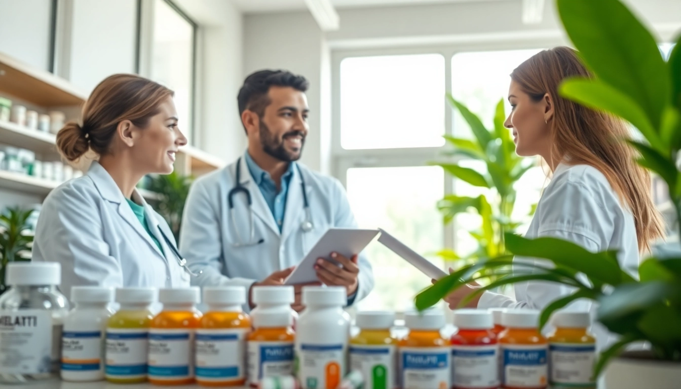 Support your health at an online pharmacy with professional consultations and organized medication displays.