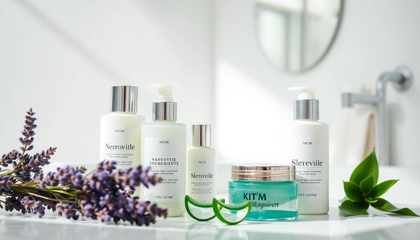 Teasuring natural beauty with Naturali kosmetika products in a serene bathroom.