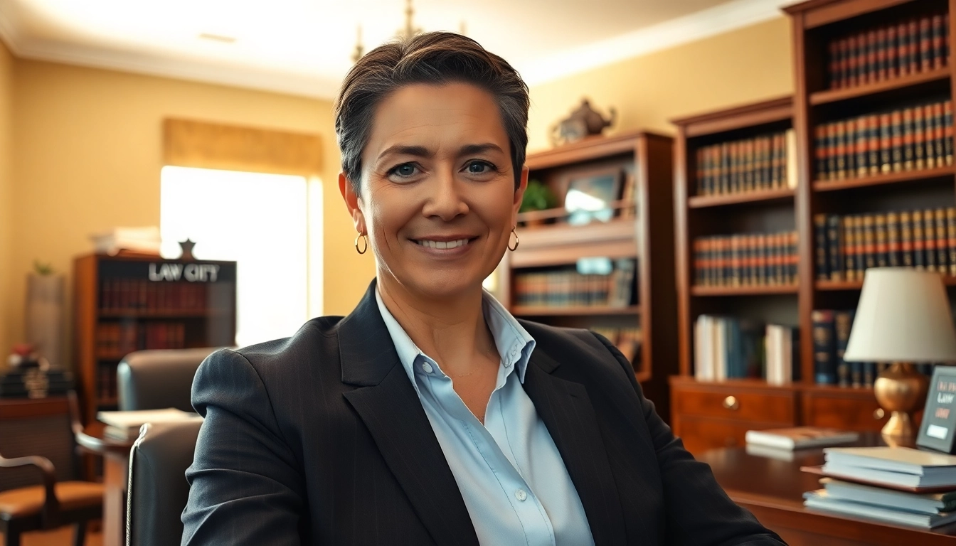 Engaging Palm Harbor Family Lawyer providing expert legal advice in a modern office setting.