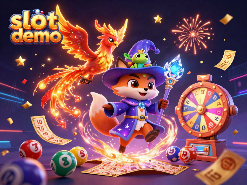 Engage in a thrilling slot demo experience with vibrant characters and game elements.
