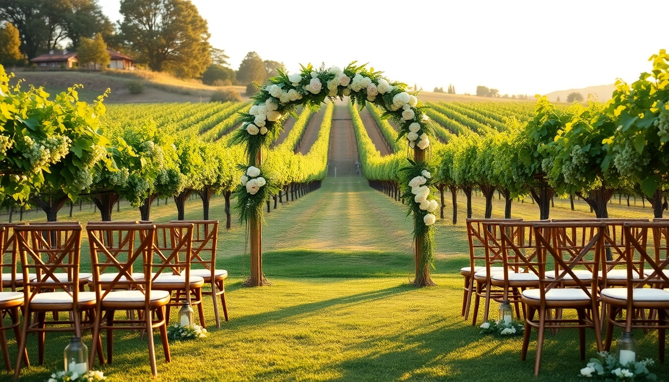 Stunning wedding venues northern California showcase vineyard ceremonies amidst picturesque settings.