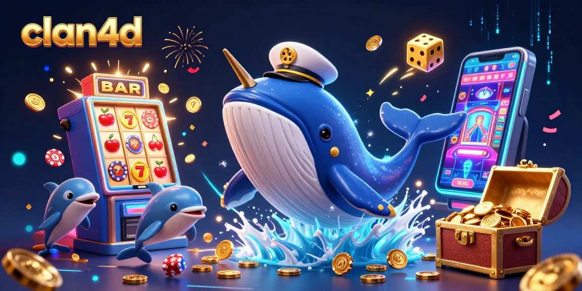 Experience epic wins with clan4d's vibrant casino thrill featuring colorful characters and jackpot excitement.