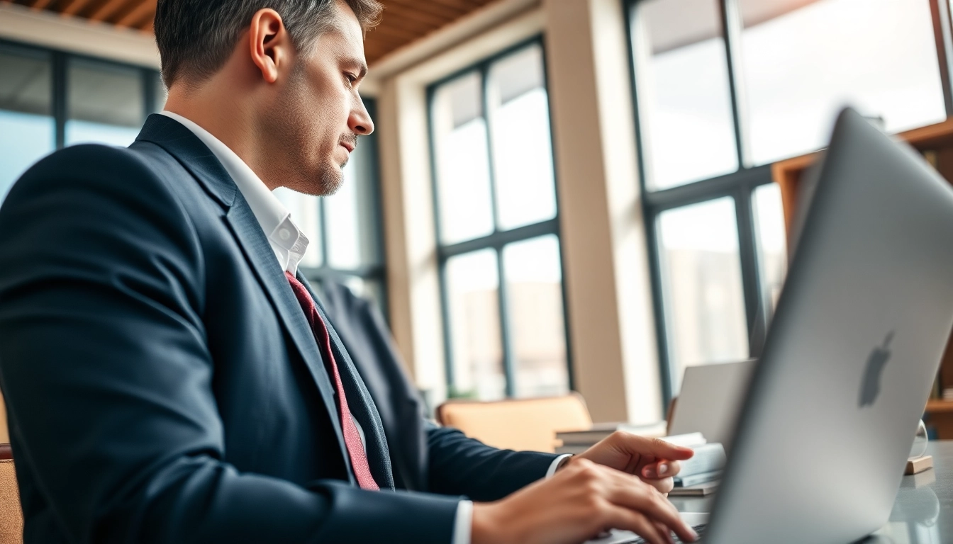 Consultation with an Orlando Injury Lawyer in a modern office emphasizing expertise.