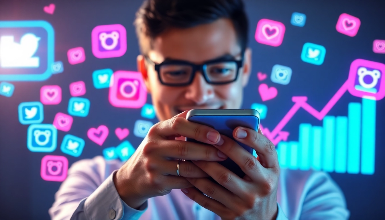 インスタ フォロワー購入 おすすめを感じる活発なユーザーと明るいアイコン
