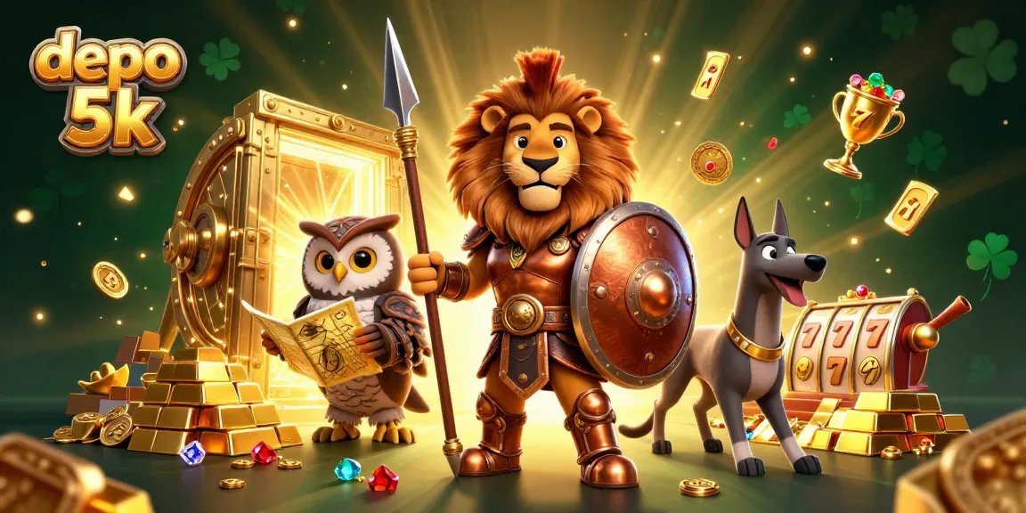 Spin the reels with depo 5k and unlock the treasure of exciting jackpots!