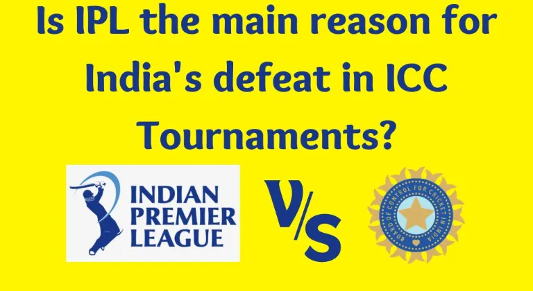 Is IPL the main reason for India's defeat ICC Tournaments? What do the stats say? let's know