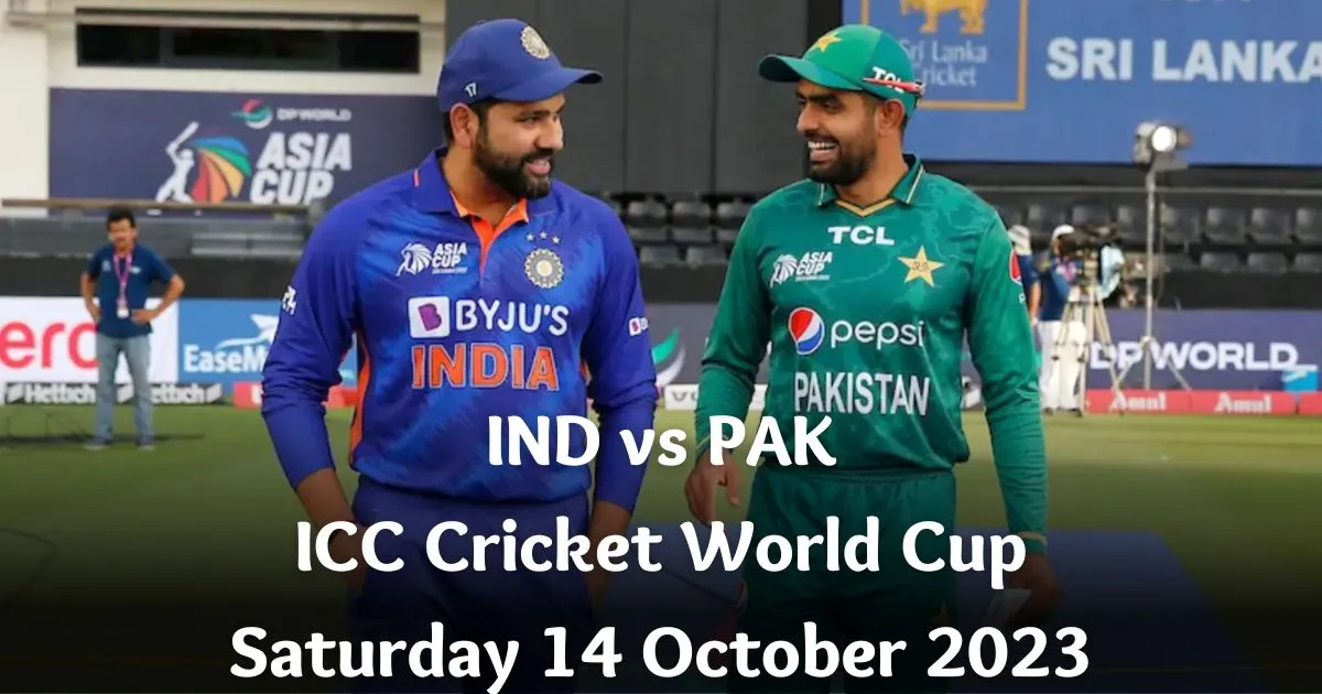 ICC ODI World Cup Schedule Now India Vs Pakistan Match Will Be Held On October See The
