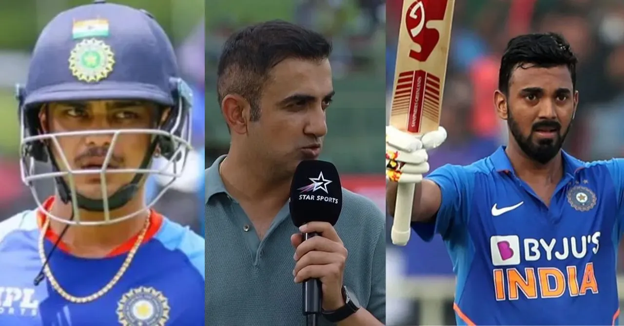 Asia Cup: 'It would be a blunder if...' Gambhir warned team India about who should play KL Rahul or Ishan Kishan at number 5?