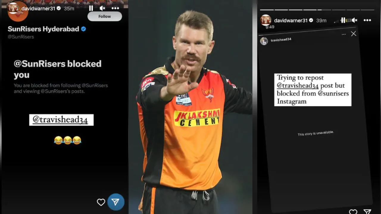 Sunrisers Hyderabad blocked the captain who made them the champion, David Warner revealed the truth to the world,