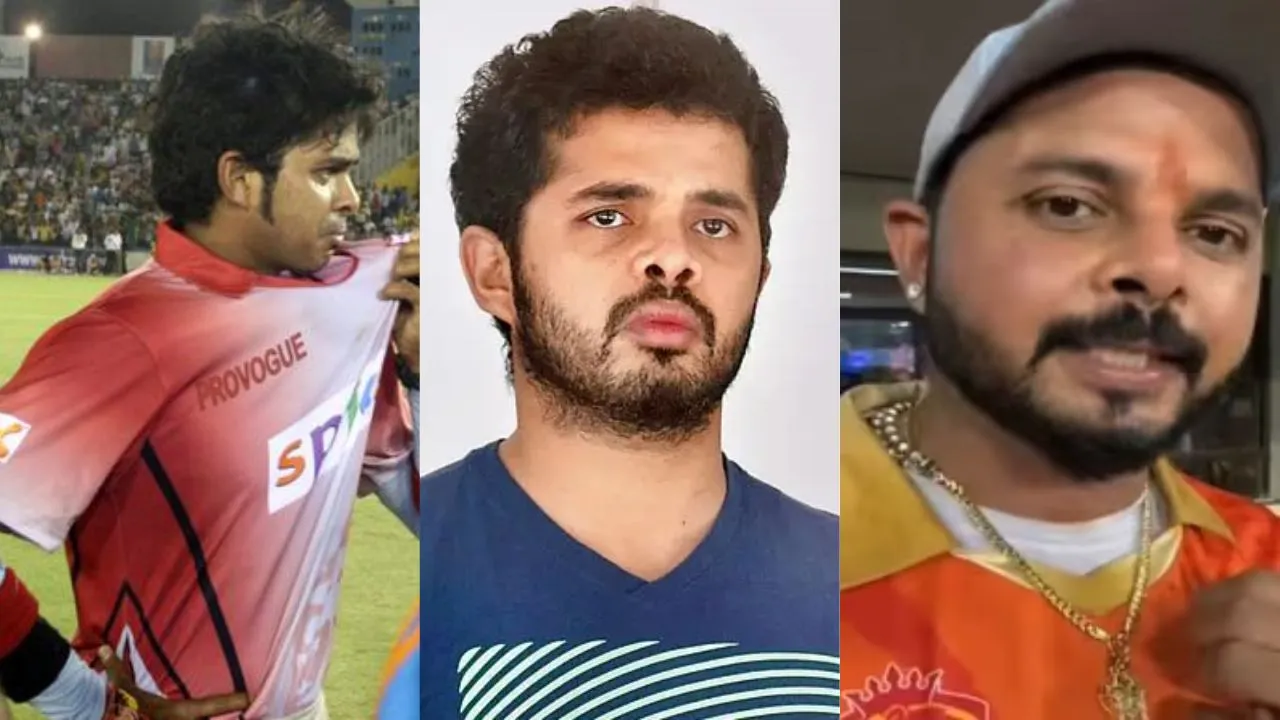 Sreesanth: Slapped by Harbhajan, implicated in IPL spot-fixing; Now a clash with a player with whom he became world champion twice