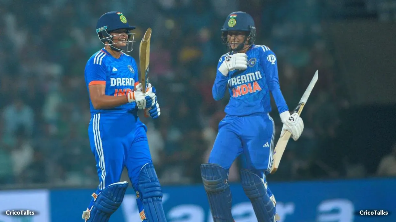 IND W vs AUS W 1st T20I: India Crushes Australia by 9 wickets, Mandhana, Shefali and Sadhu shine
