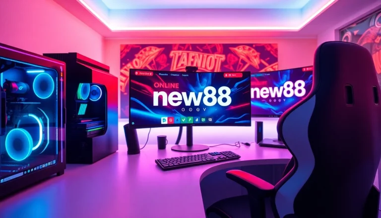 Engaging online gaming environment featuring new88 online interface on a premium setup.