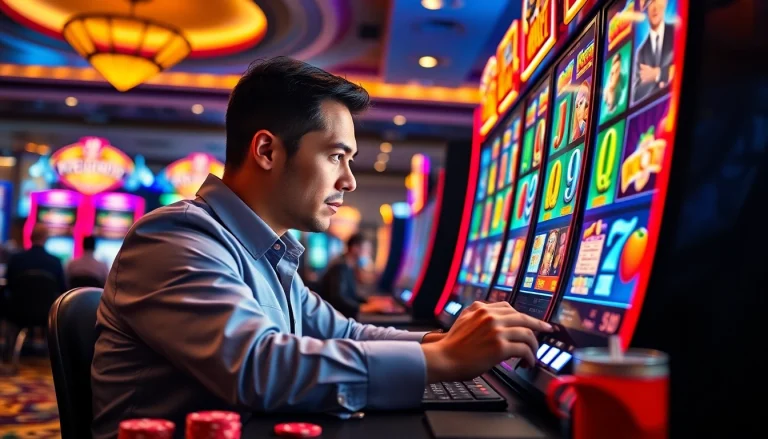 Menangkan slot gacor dengan fokus pada mesin slot yang penuh warna dan grafik menarik.