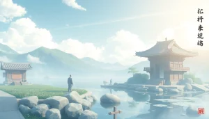 リモート家庭教師が生徒にオンライン授業を提供している場面。