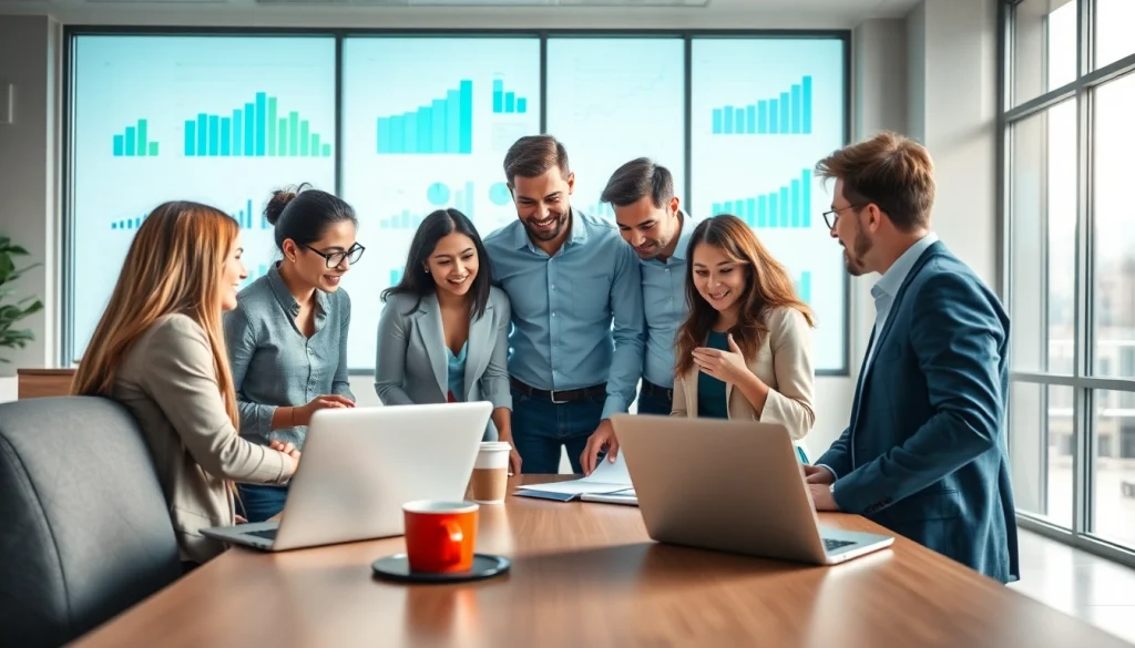 Een samenwerking van een professioneel team bij https://enqueteplein.nl in een moderne kantooromgeving.