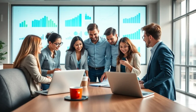 Een samenwerking van een professioneel team bij https://enqueteplein.nl in een moderne kantooromgeving.