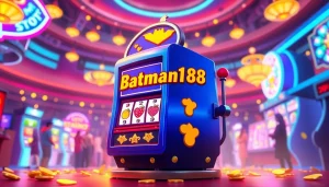 Main attraction batman138 slot with vibrant colors and lively casino atmosphere.