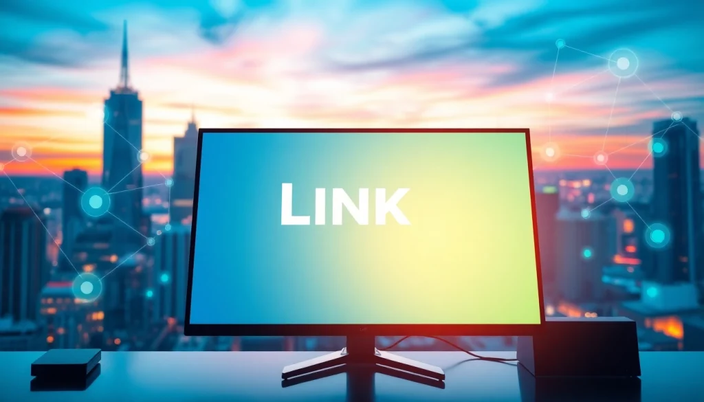 Link sayaptogel terlihat pada antarmuka platform digital di layar komputer dengan grafik modern.