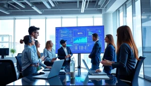 Enhance your understanding of cyber security fredericksburg with a professional team collaborating on advanced security strategies in a modern office.