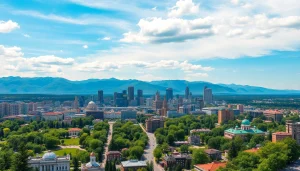 Discover breathtaking views of Almaty with the skyline and mountains in the background at https://albmaftoh.com.