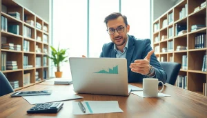 신용카드 현금화에 대해 조언하는 금융 전문가와 고객의 인터뷰 장면