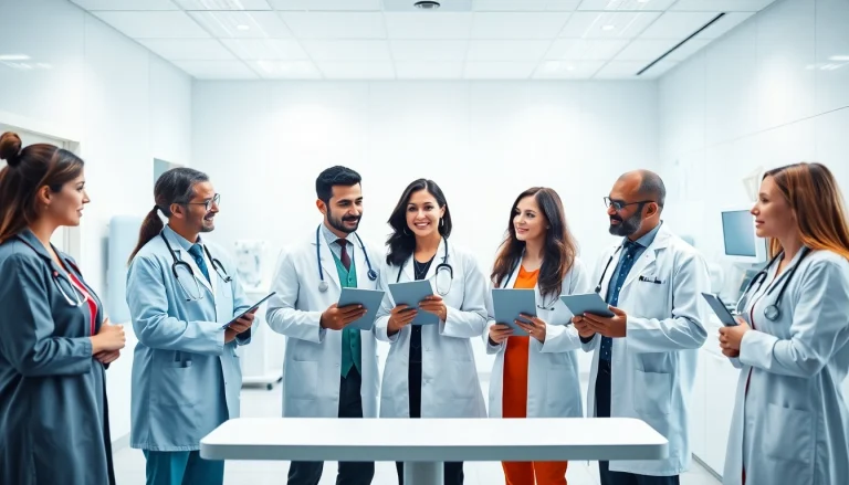 Engaging healthcare team at https://www.medexdtc.com showcasing advanced medical solutions.