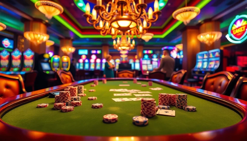 Experience the thrill of poker at xx88 com, with colorful chips and classic cards for an unforgettable casino experience.