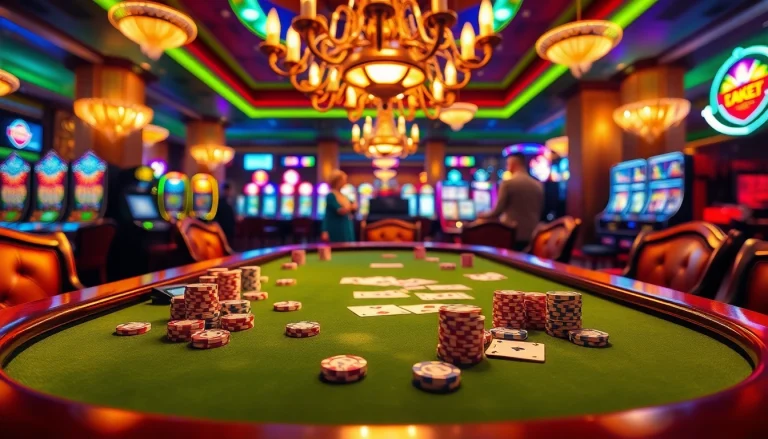 Experience the thrill of poker at xx88 com, with colorful chips and classic cards for an unforgettable casino experience.