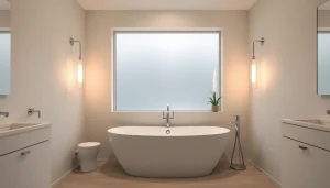 Revitalize your space with our bathroom remodeling service featuring elegant fixtures and modern design.