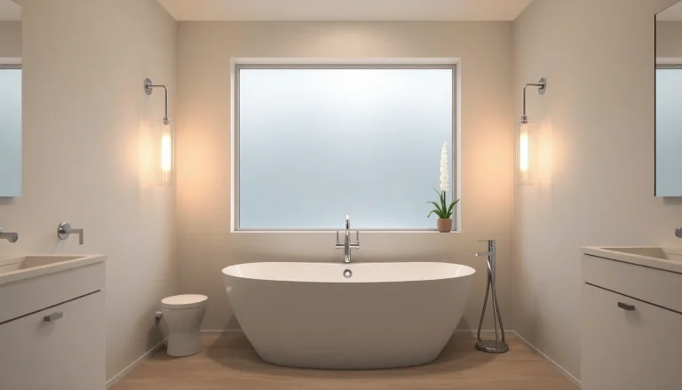 Revitalize your space with our bathroom remodeling service featuring elegant fixtures and modern design.