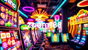 Permainan slot online zoom188 yang menarik dengan suasana kasino digital ceria