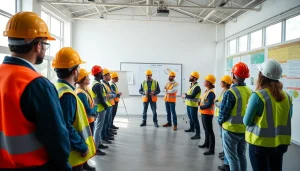 Engaged attendees in construction safety training colorado session with proactive learning elements.