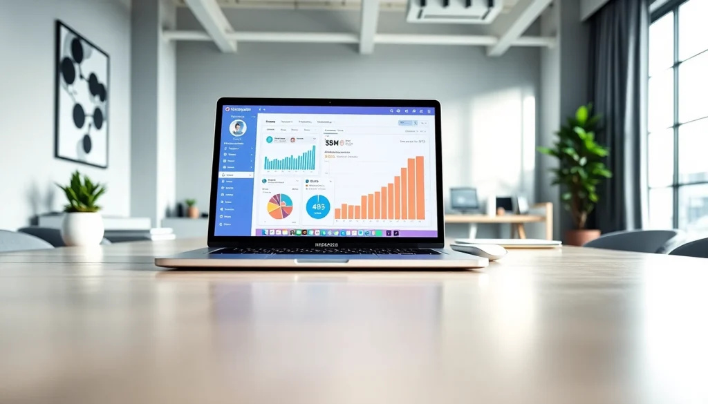 Boost your Instagram smm panel experience with this professional social media marketing image showcasing analytics.