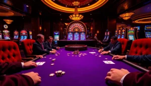 Experience the thrill of high-stakes gambling at firekills.co.uk with vibrant poker table action.