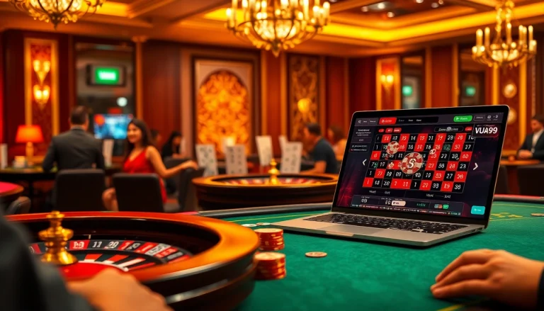 Experience the thrill of VUA99 with dynamic poker gameplay and immersive casino atmosphere.