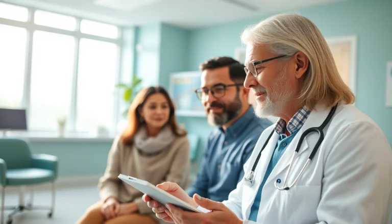 Engaging doctor-patient interaction at https://tweestedenziekenhuis.nl showcasing warmth and professionalism.