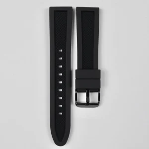 black-silicone-rubber-reversible-watch-straps