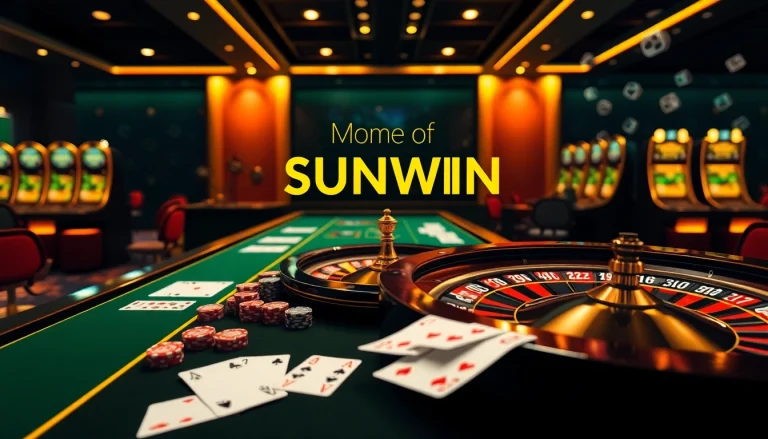 Experience the excitement of online gambling at trang chủ sunwin with our interactive casino layout.