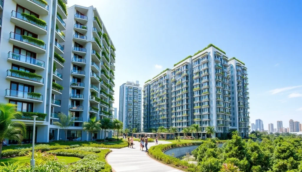 Explore tampines st 95 ec featuring modern condominiums and vibrant community spaces.