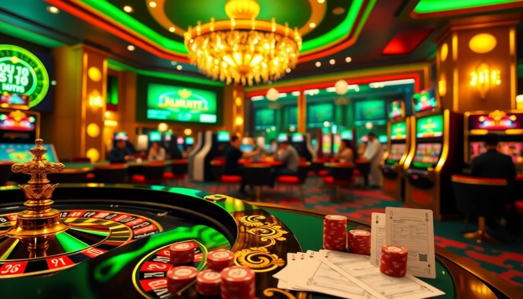 Experience thrilling online gaming at https://luck8.name/ with vibrant casino visuals and engaging gambling activities.